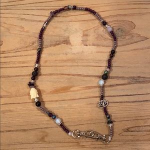 Handmade Healing Crystal Mask Chains